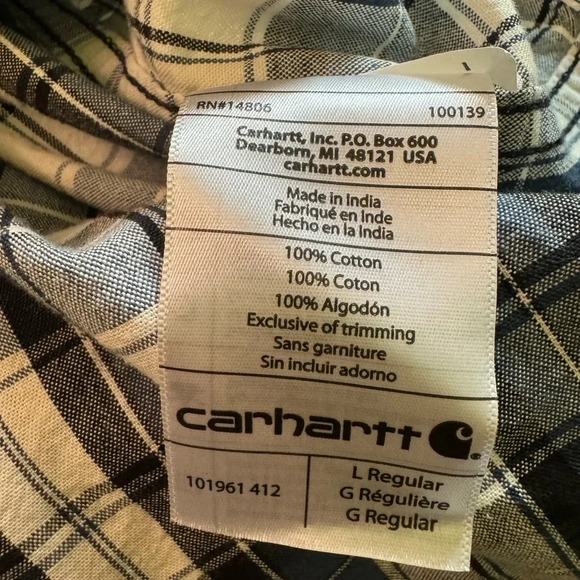 Carhartt Relaxed Fit Short Sleeve Shirt - Picture 7 of 7